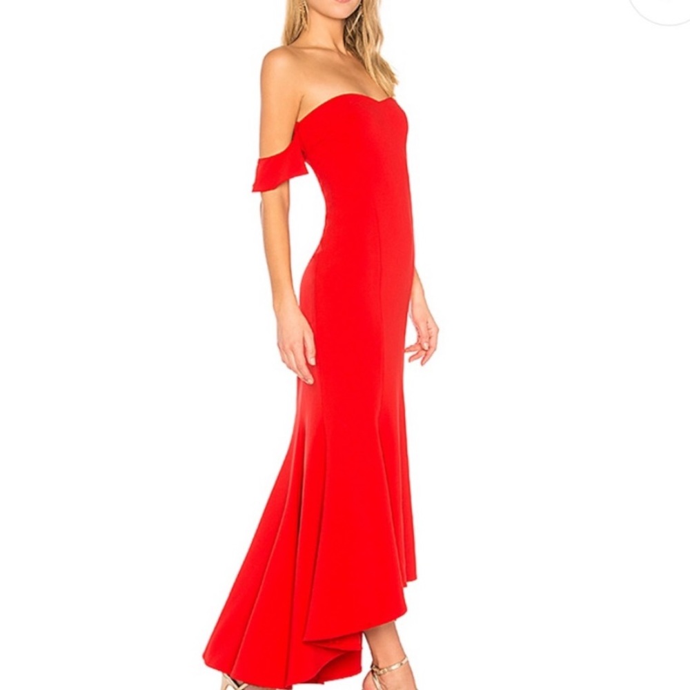 Likely red dress